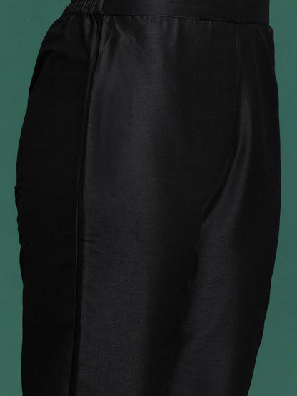 Dhiyona SN Women's Square Neck Flared Kurta with Trousers