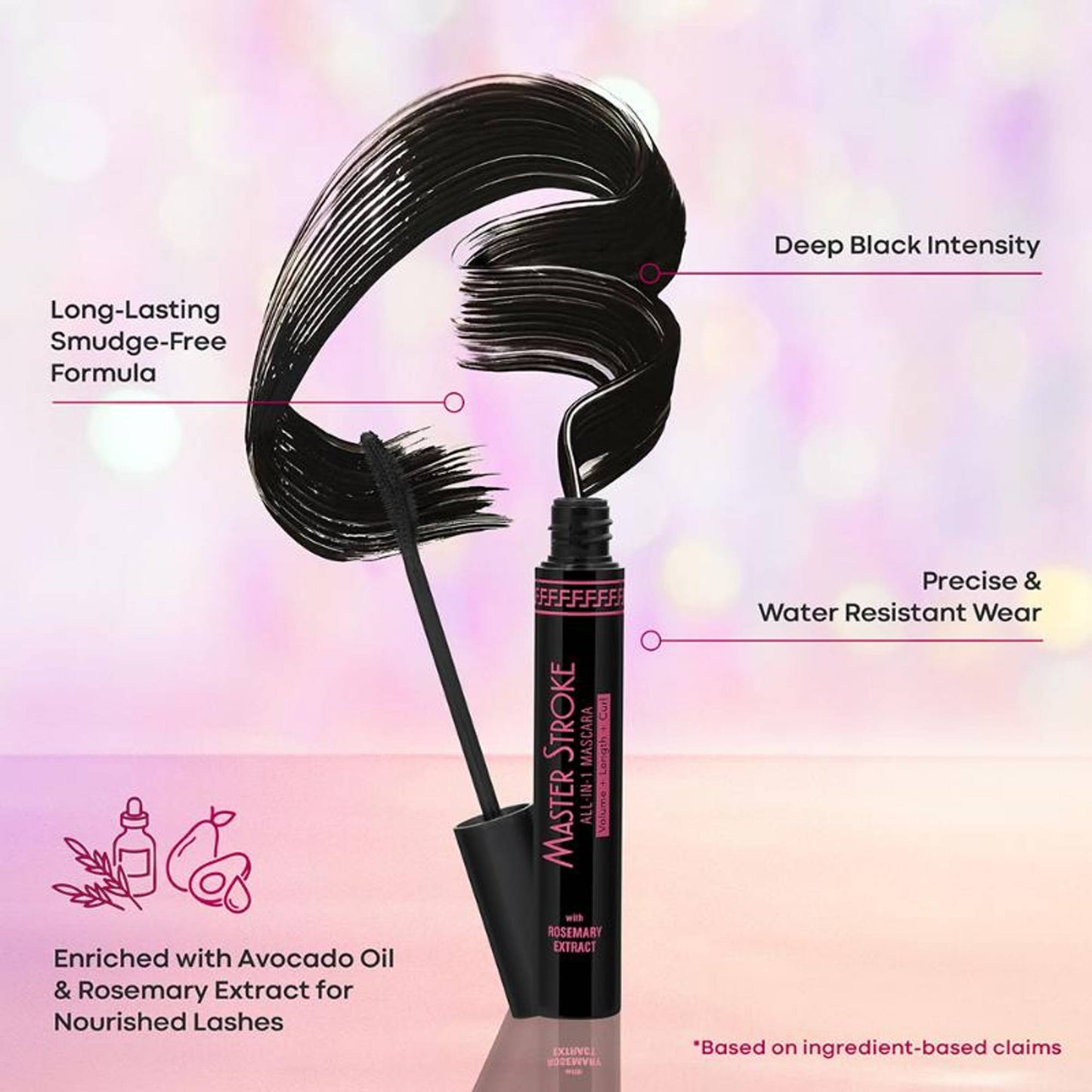 ARMAF Beaute Master Stroke All In 1 Mascara - Black