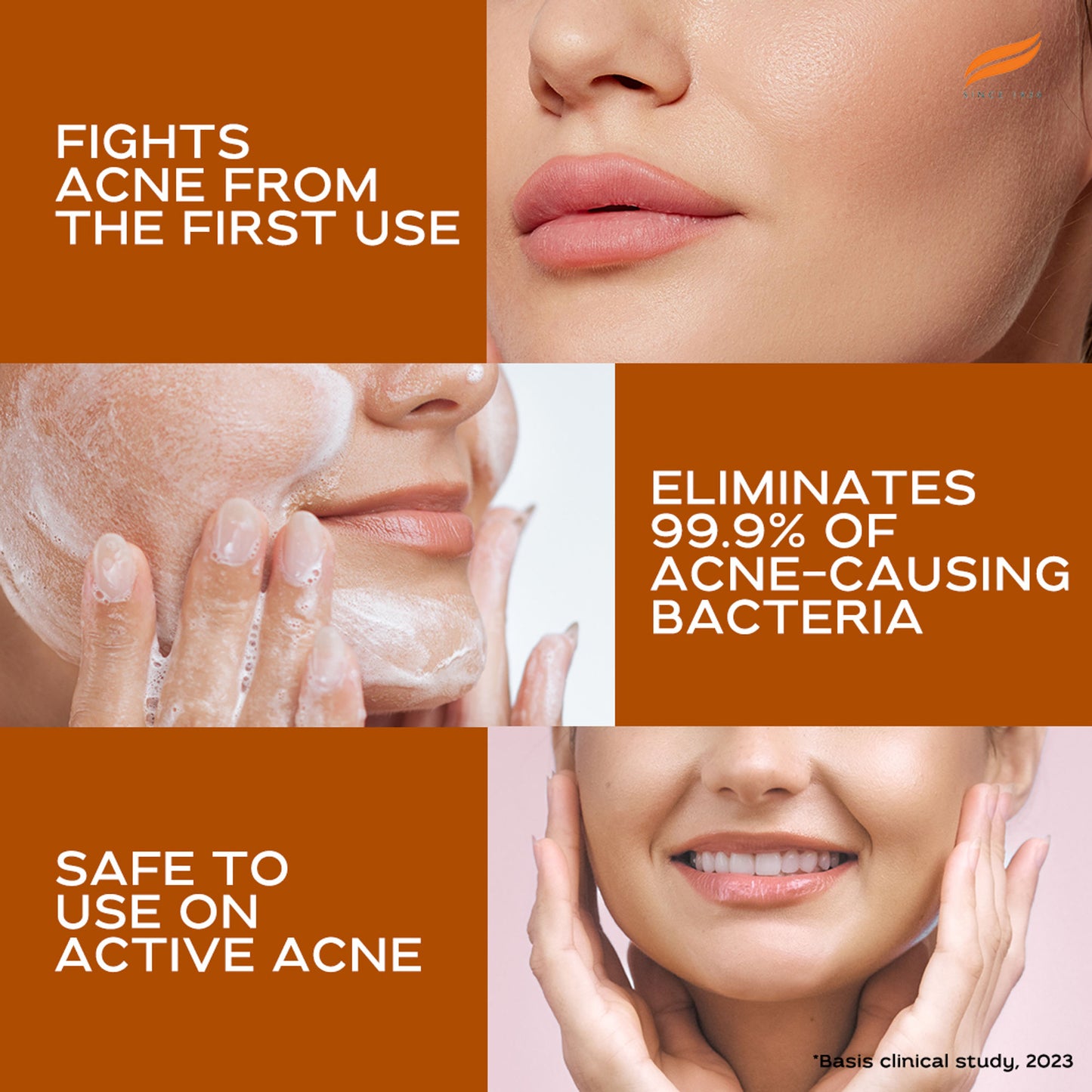 Himalaya Acne Clear+ Face Cleansing Gel with Natural Salicylic Acid for Reducing Acne & Sebum