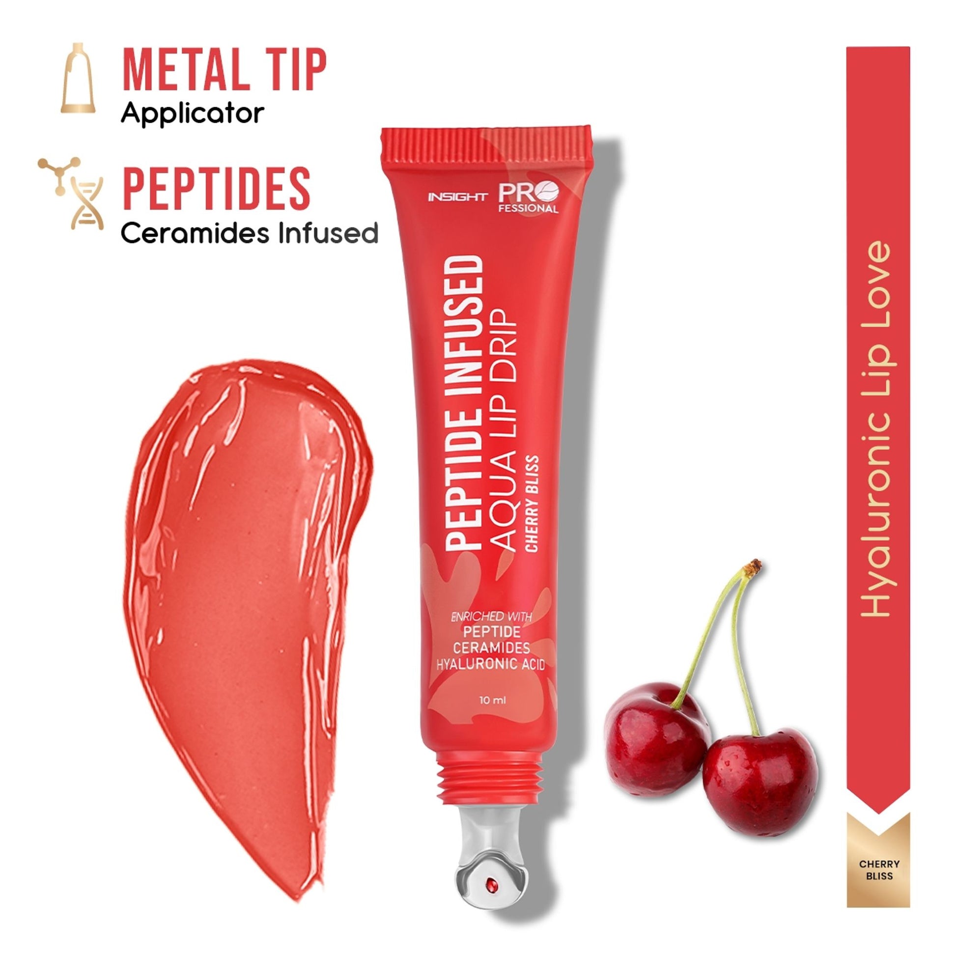 Insight Professional Peptide Infused Aqua Lip Drip - Cherry Bliss