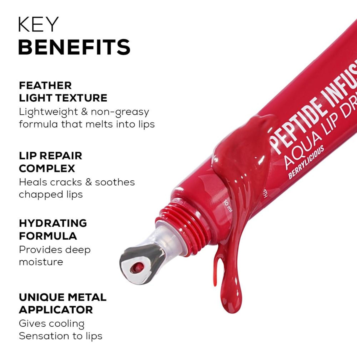 Insight Professional Peptide Infused Aqua Lip Drip - Berrylicious