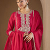 Dhiyona IE Women Paisley Yoke Design Regular Kurta with Trousers & With Dupatta