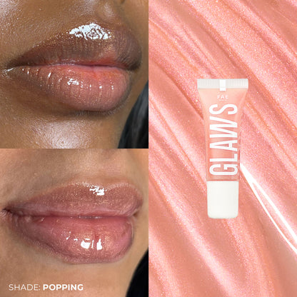 FAE Beauty Mini Peptide Lip Gloss Trio - Festive Edition