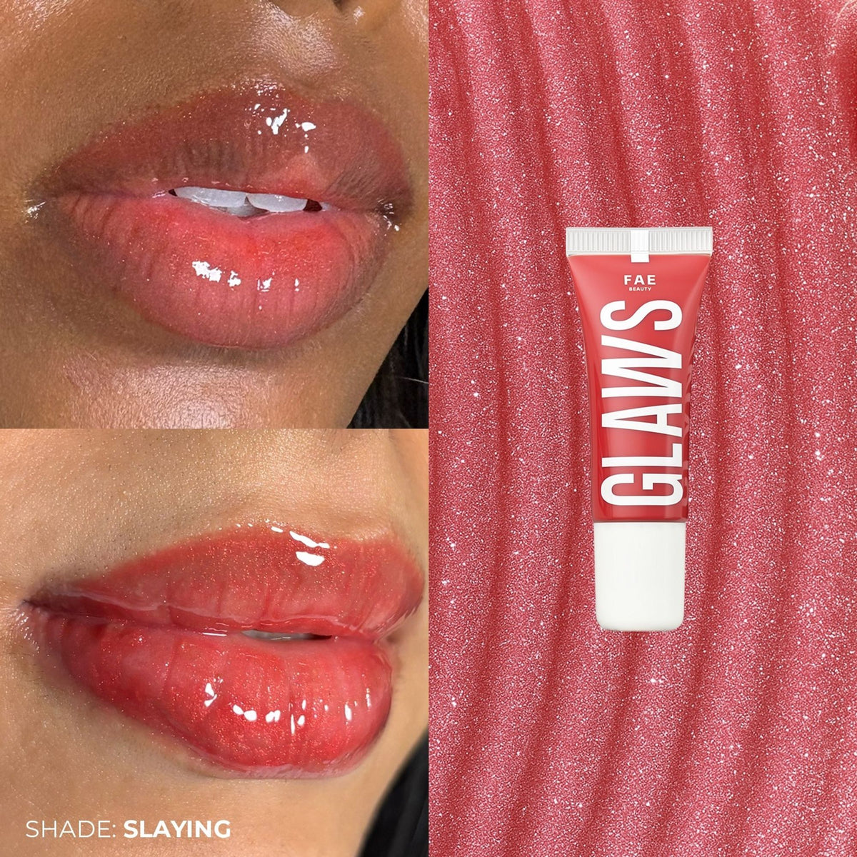 FAE Beauty Mini Peptide Lip Gloss Trio - Festive Edition