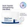 WishCare Multi-Peptide Strengthening Hair Mask for Dry & Damaged Hair - Reduces Frizz & Hairfall