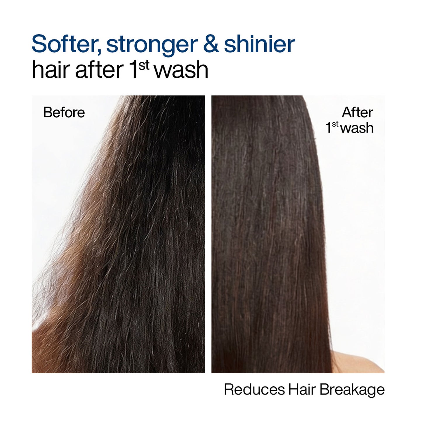 WishCare Multi-Peptide Strengthening Hair Mask for Dry & Damaged Hair - Reduces Frizz & Hairfall