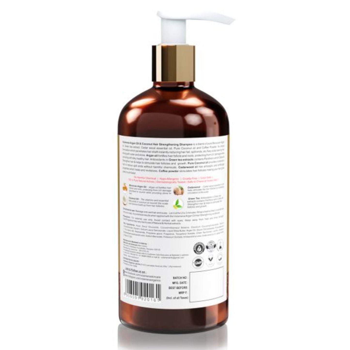 Volamena Argan Oil Hair Strengthening Shampoo