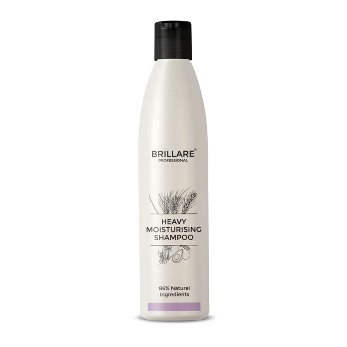 Brillare Professional Heavy Moisturising Shampoo, for Dry & Frizzy Hair