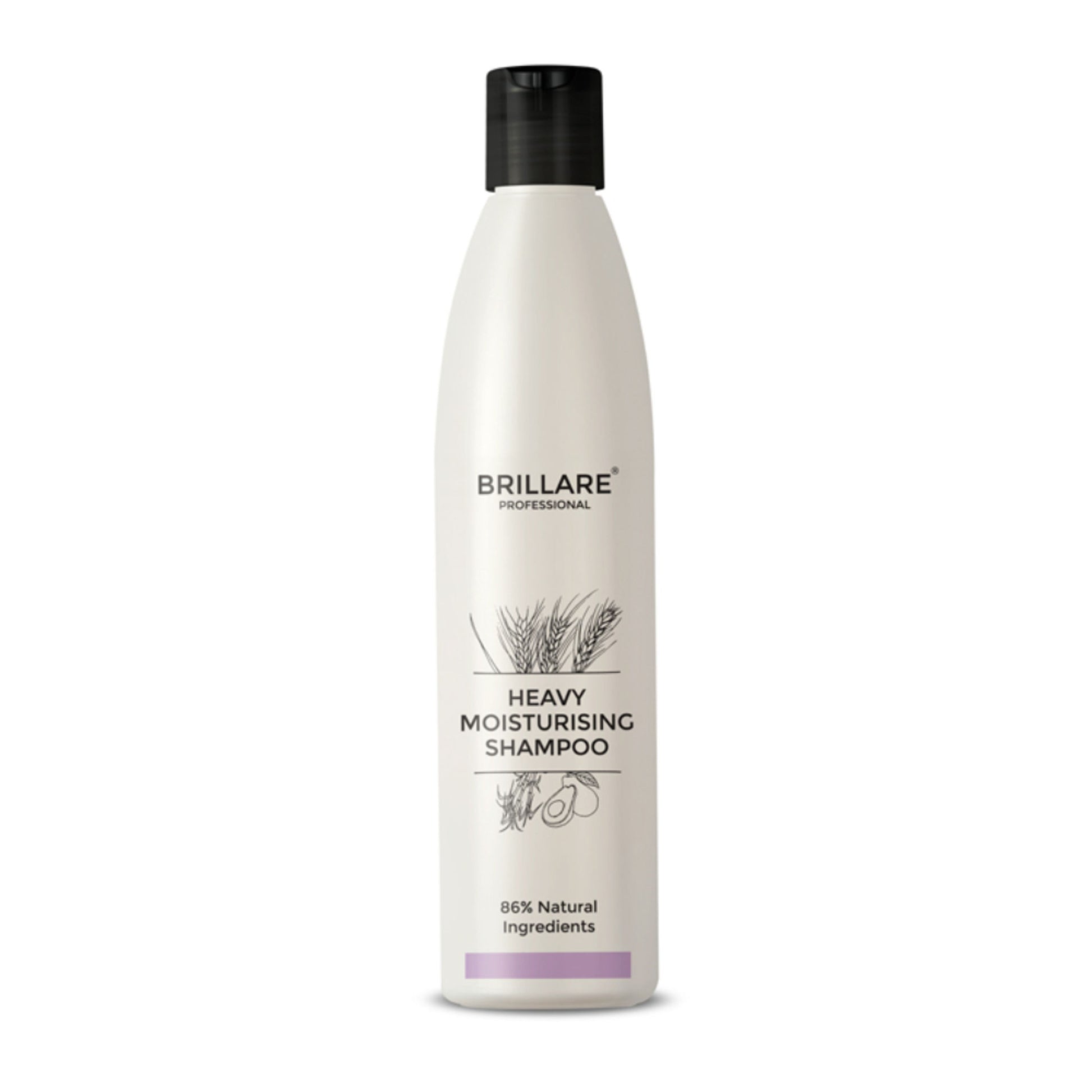 Brillare Professional Heavy Moisturising Shampoo, for Dry & Frizzy Hair