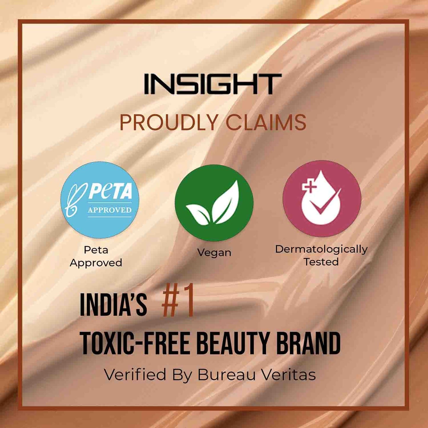 Insight Cosmetics Pro Concealer Palette, 3 In 1 Conceal,Contour & Correct, Long Lasting & Waterproof - Concealer