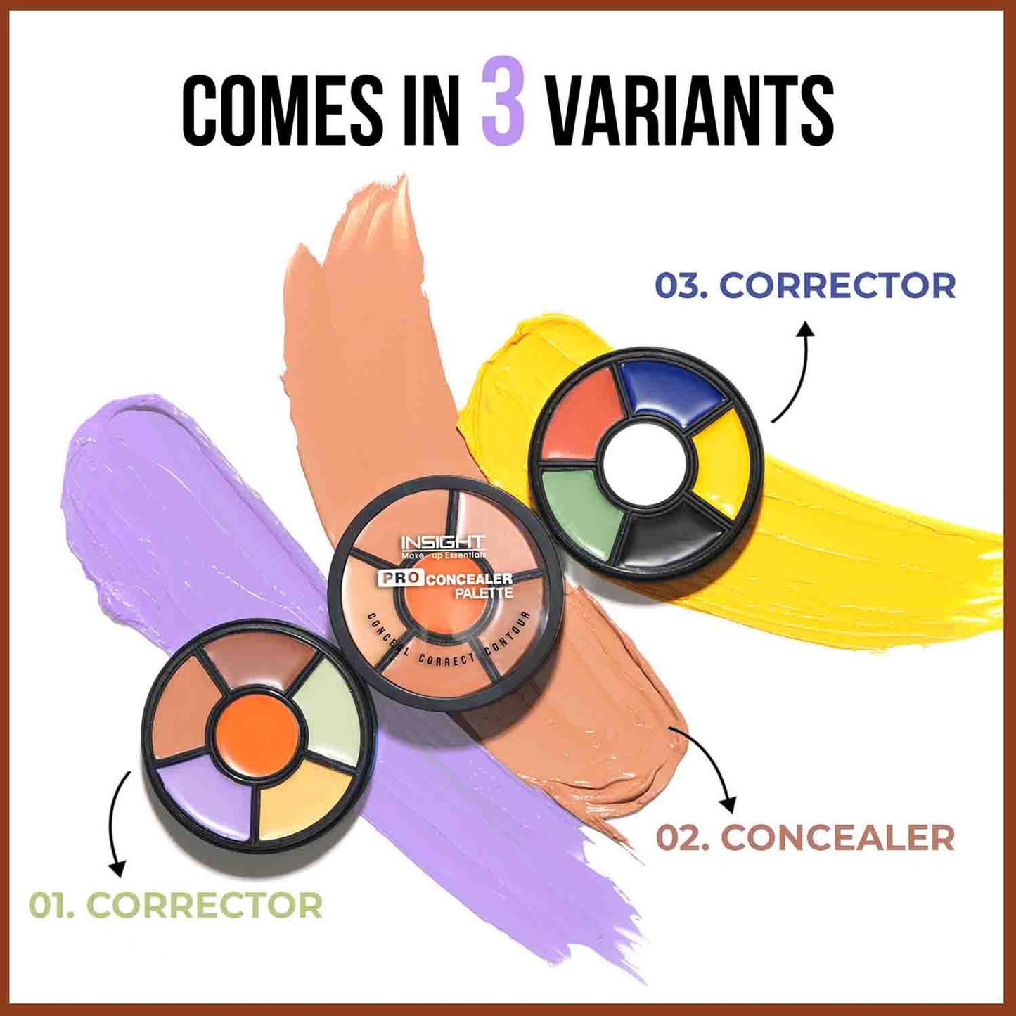 Insight Cosmetics Pro Concealer Palette - Corrector