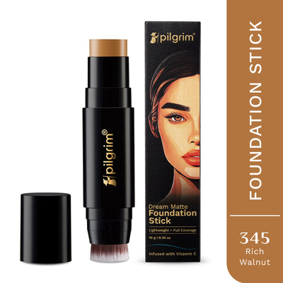 Pilgrim Foundation Stick - 345 Rich Walnut