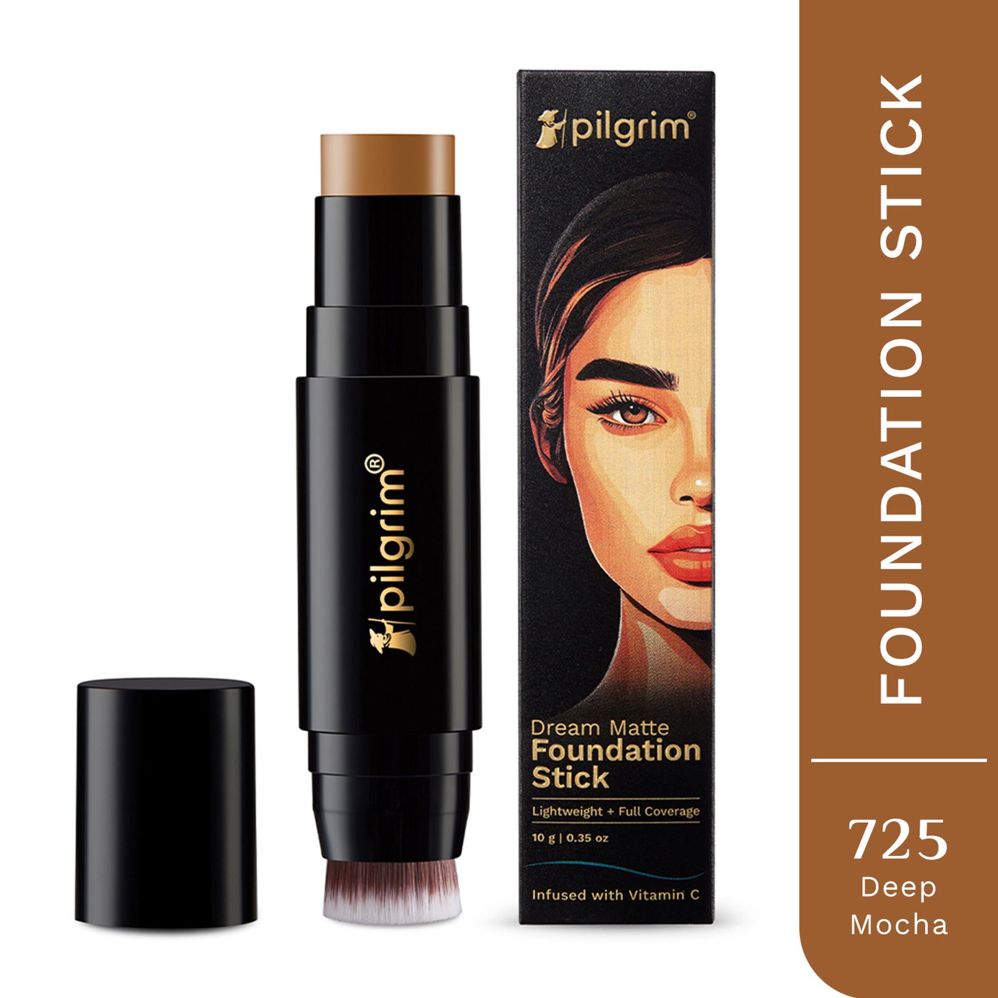 Pilgrim Foundation Stick - 725 Deep Mocha