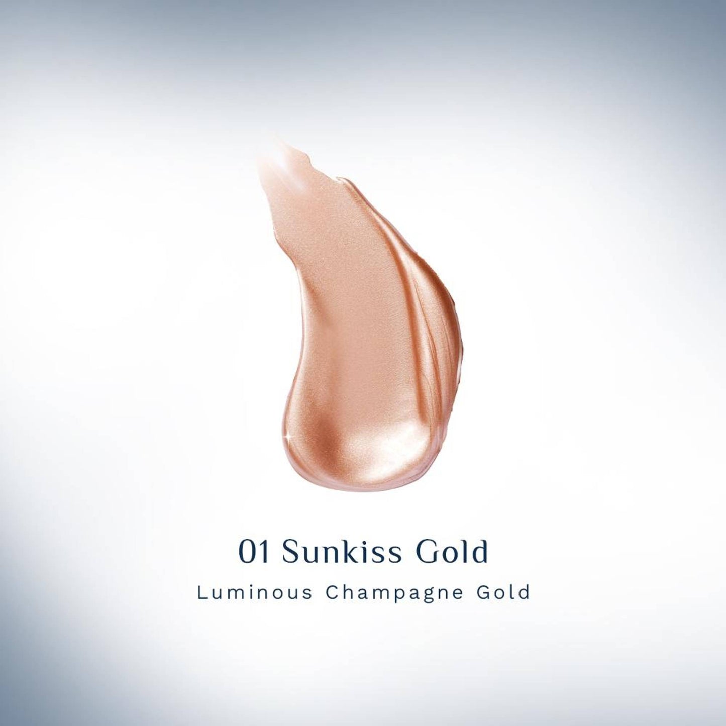 Pilgrim The French Collection Glowing Delight Liquid Serum Highlighter - 01 Sunkiss Gold