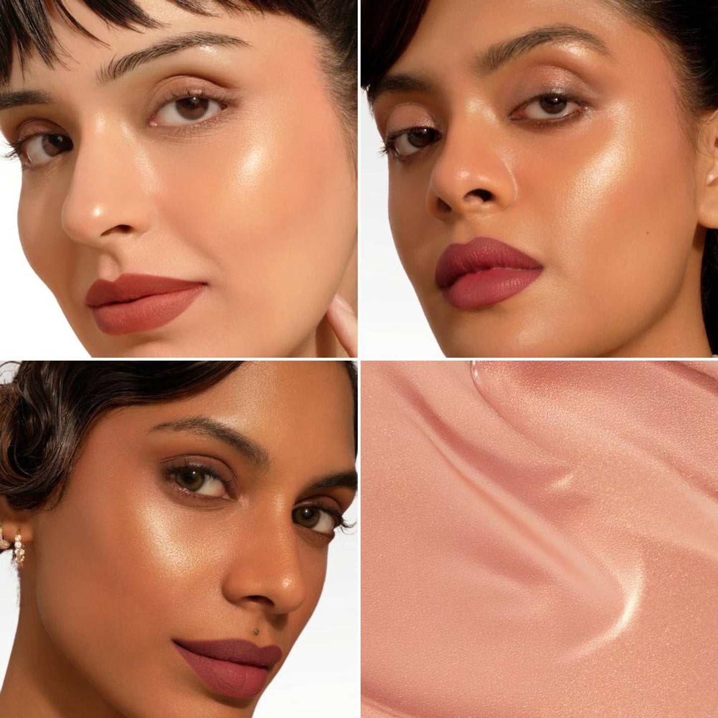 Pilgrim The French Collection Glowing Delight Liquid Serum Highlighter - 01 Sunkiss Gold