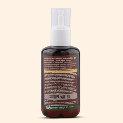 Lotus Organics Hair Fall Control Multi-herbs Hair Oil