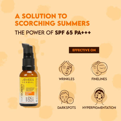 Jovees Sunscreen Serum Spf 65 Pa+++