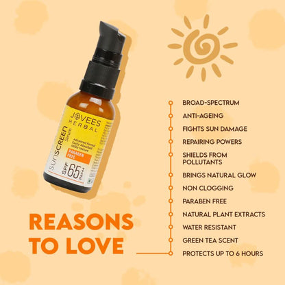 Jovees Sunscreen Serum Spf 65 Pa+++