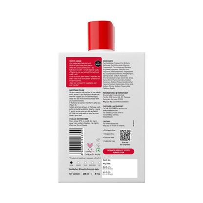 Chemist At Play 1% Salicylic Acid Acne Control Body Wash For Back And Body Acne And Back Acne