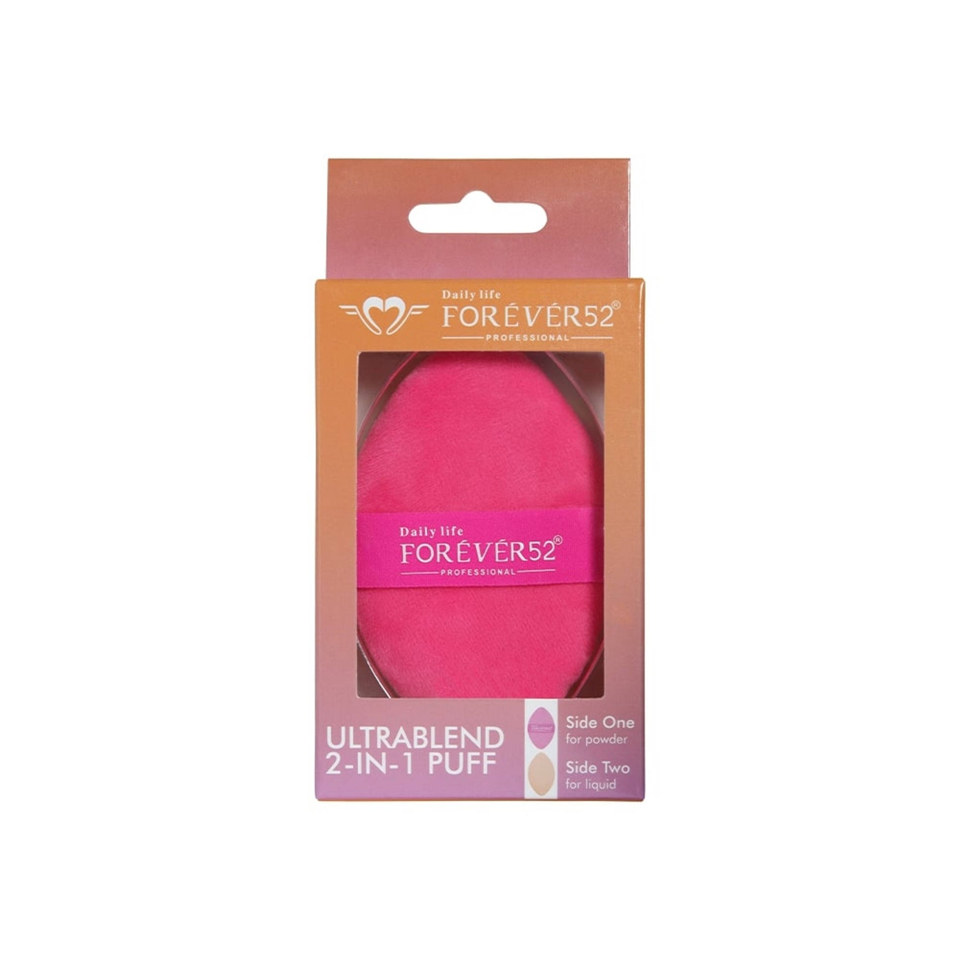 Daily Life Forever52 Ultrablend 2 In 1 Puff & Sponge - Pink