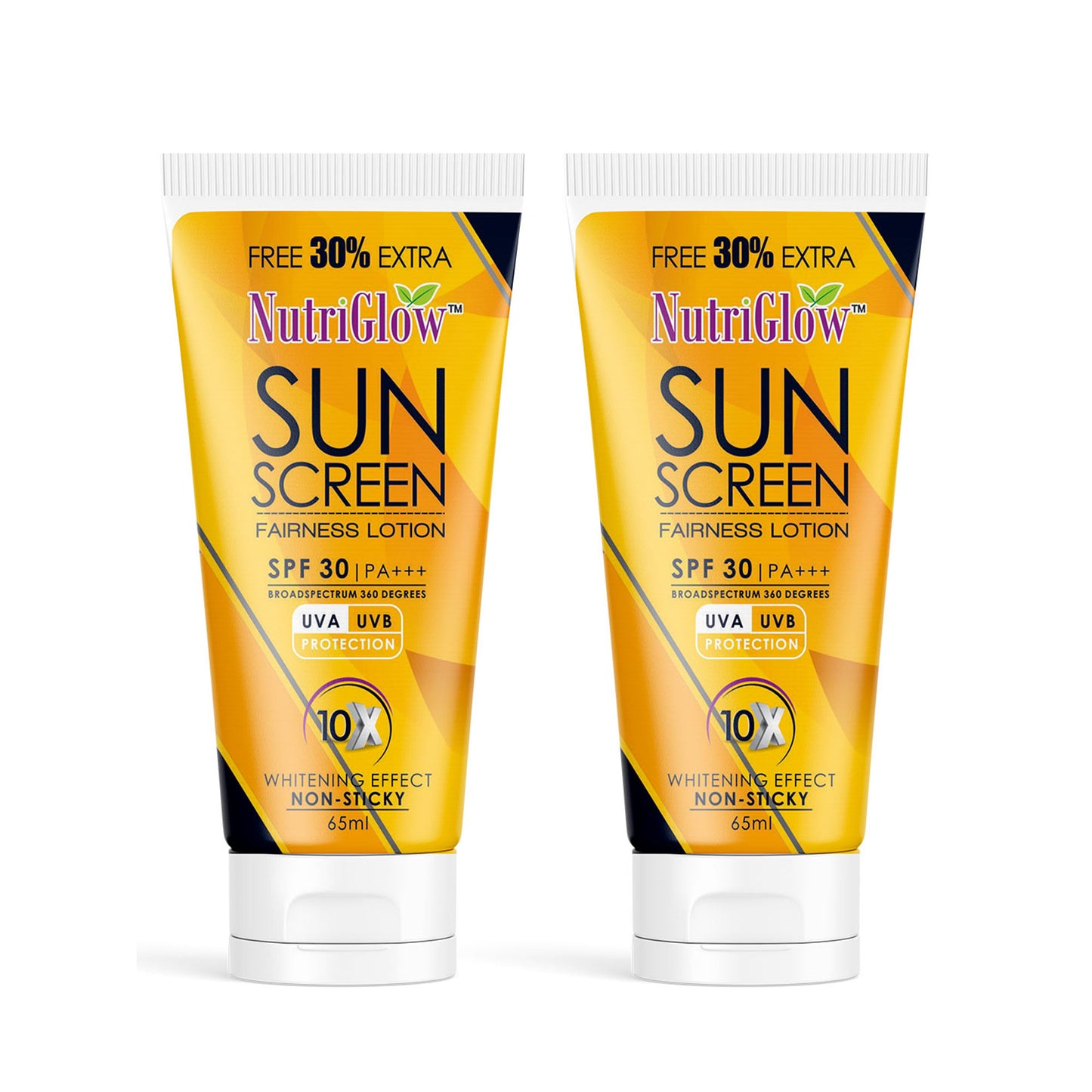 NutriGlow Sunscreen Fairness Lotion SPF 30 PA+++ (Pack Of 2)