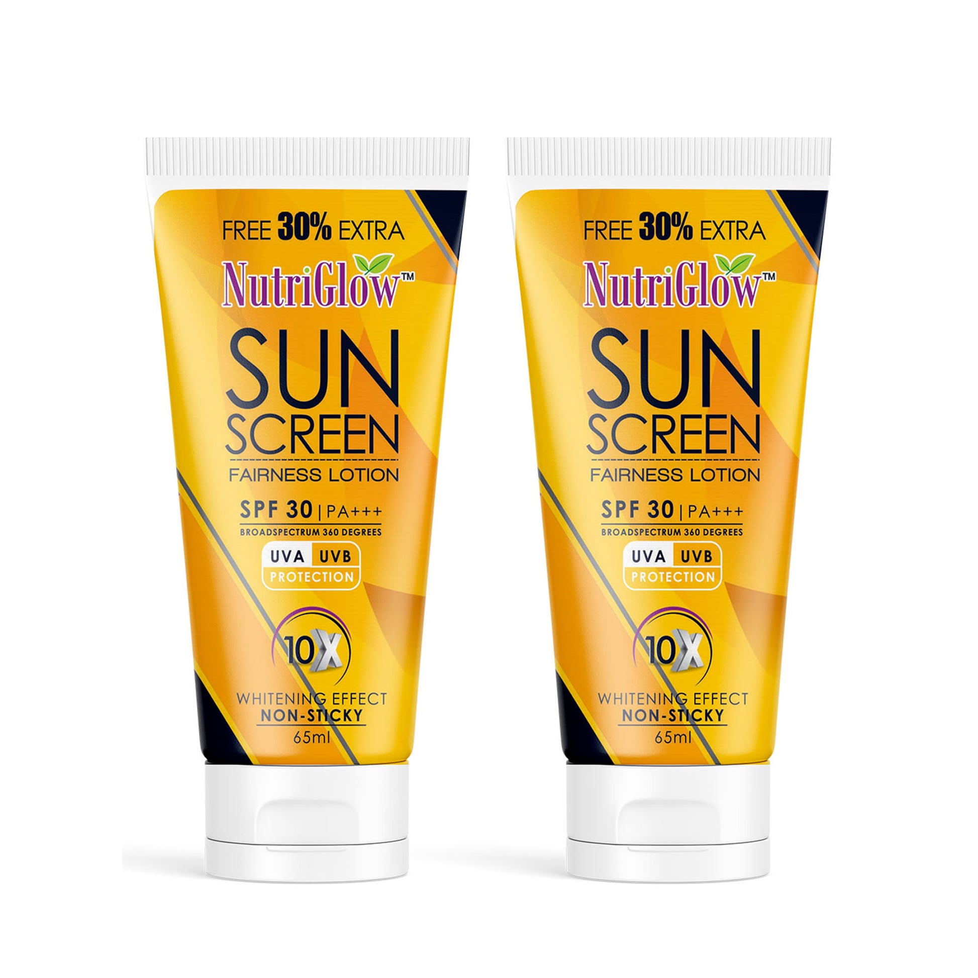 NutriGlow Sunscreen Fairness Lotion SPF 30 PA+++ (Pack Of 2)