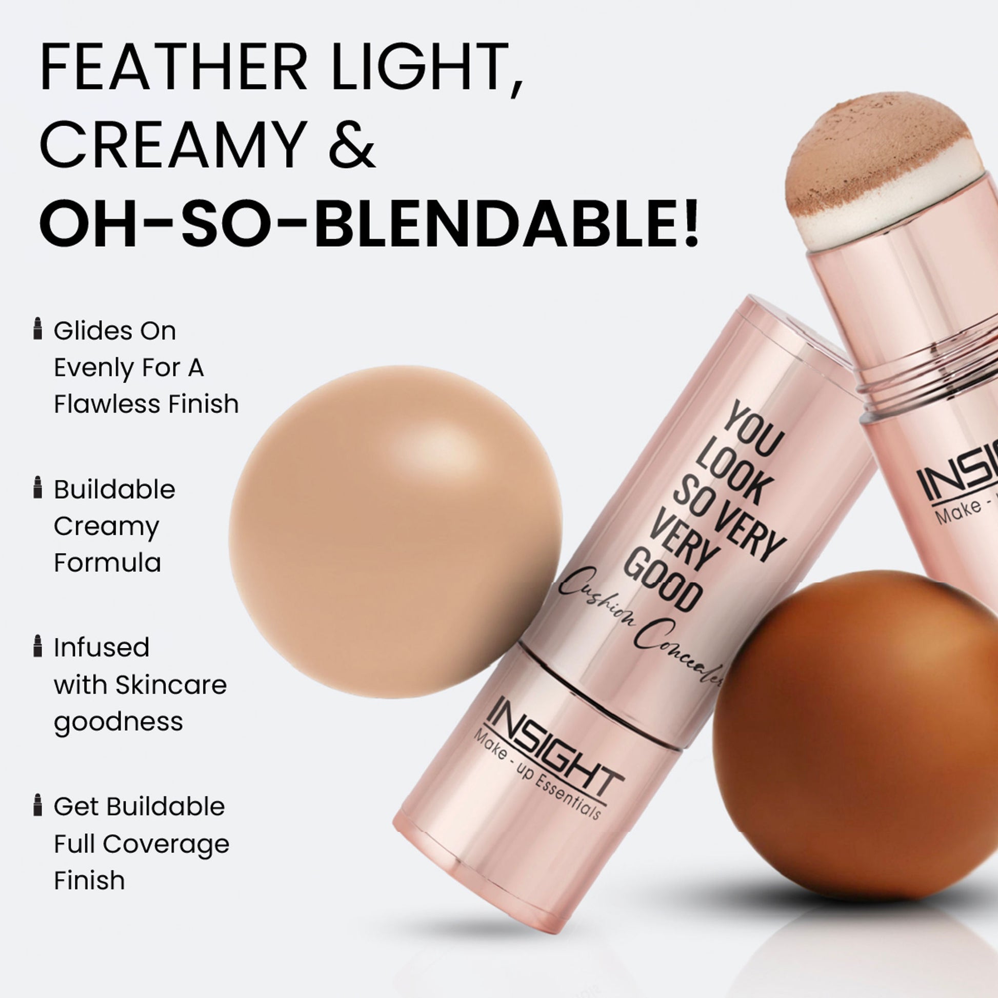 Insight Cosmetics Make-Up Essentials Cushion Concealer - Toasted Coconut