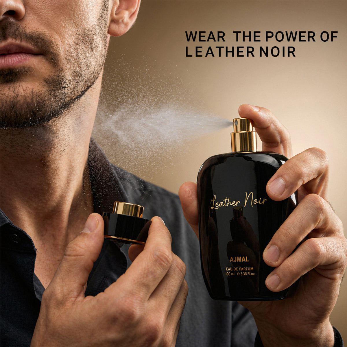 Ajmal India Artisan Leather Noir Exquisite Handpicked Luxury Perfume For Men