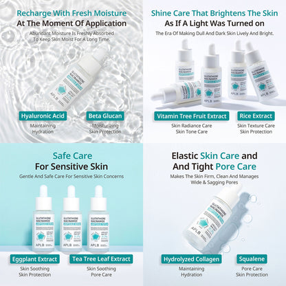 APLB Glutathione Niacinamide Ampoule Serum