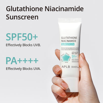 APLB Glutathione Niacinamide Sunscreen SPF 50+ PA++++