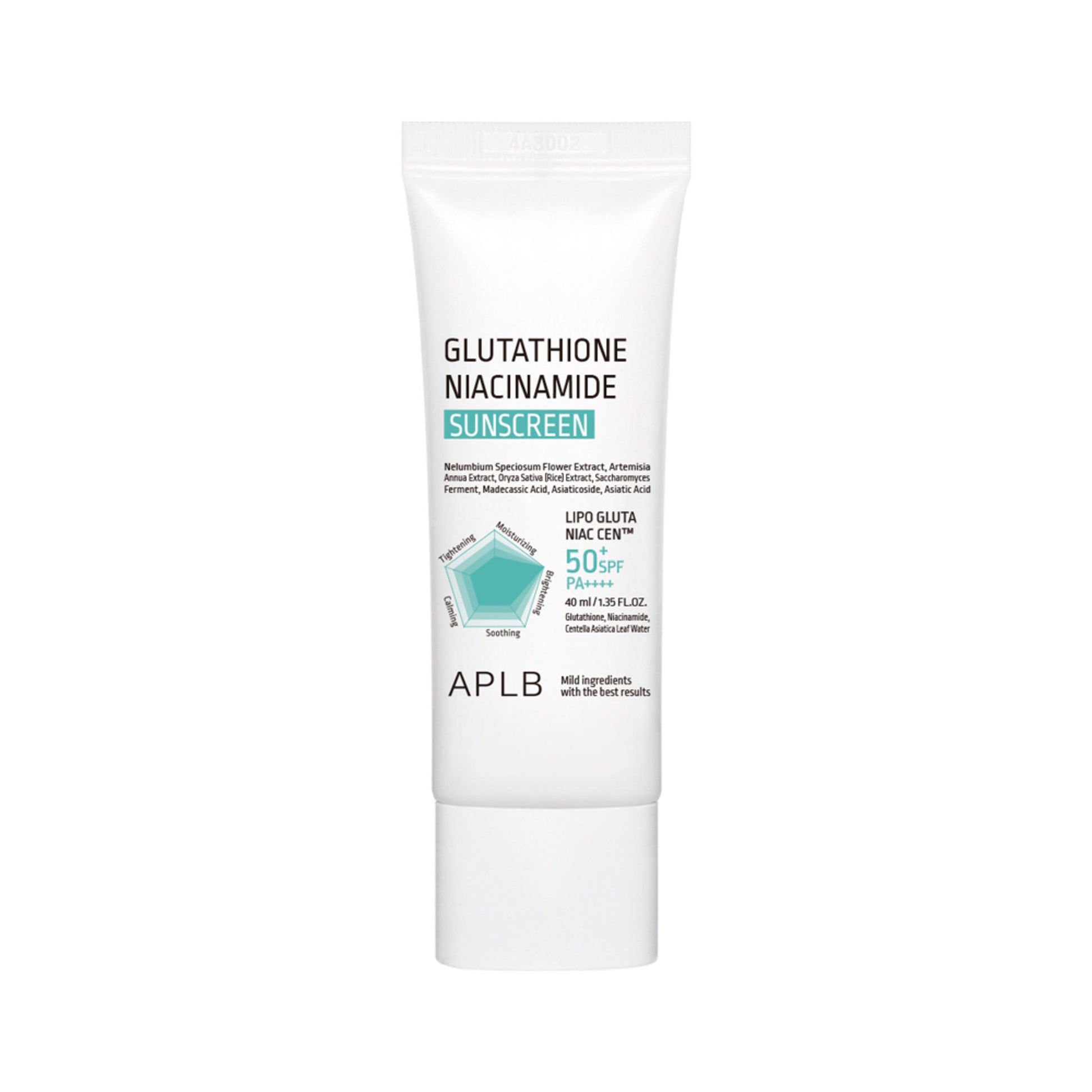 APLB Glutathione Niacinamide Sunscreen SPF 50+ PA++++