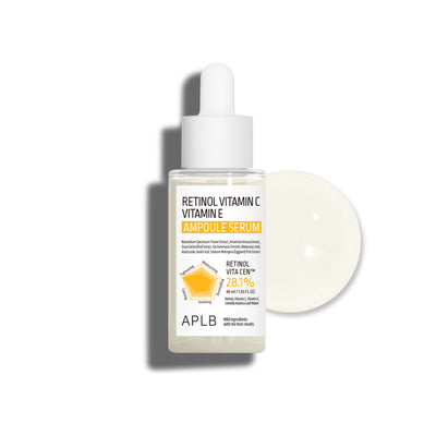 APLB Retinol Vitamin C Vitamin E Ampoule Serum