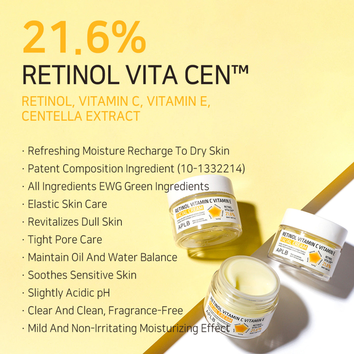 APLB Retinol Vitamin C Vitamin E Facial Cream