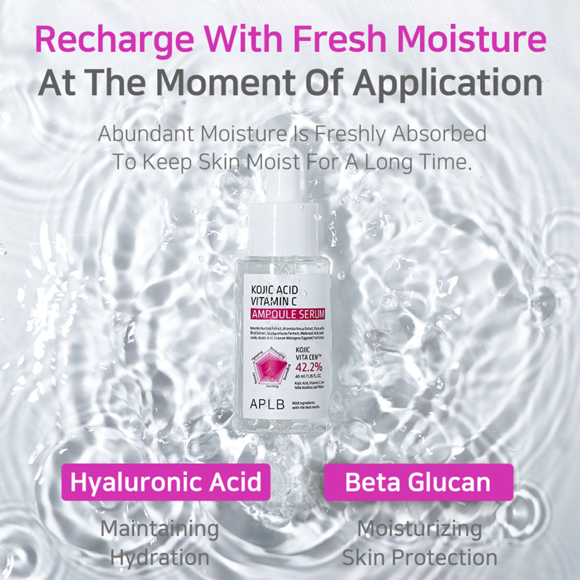 APLB Kojic Acid Vitamin C Ampoule Serum