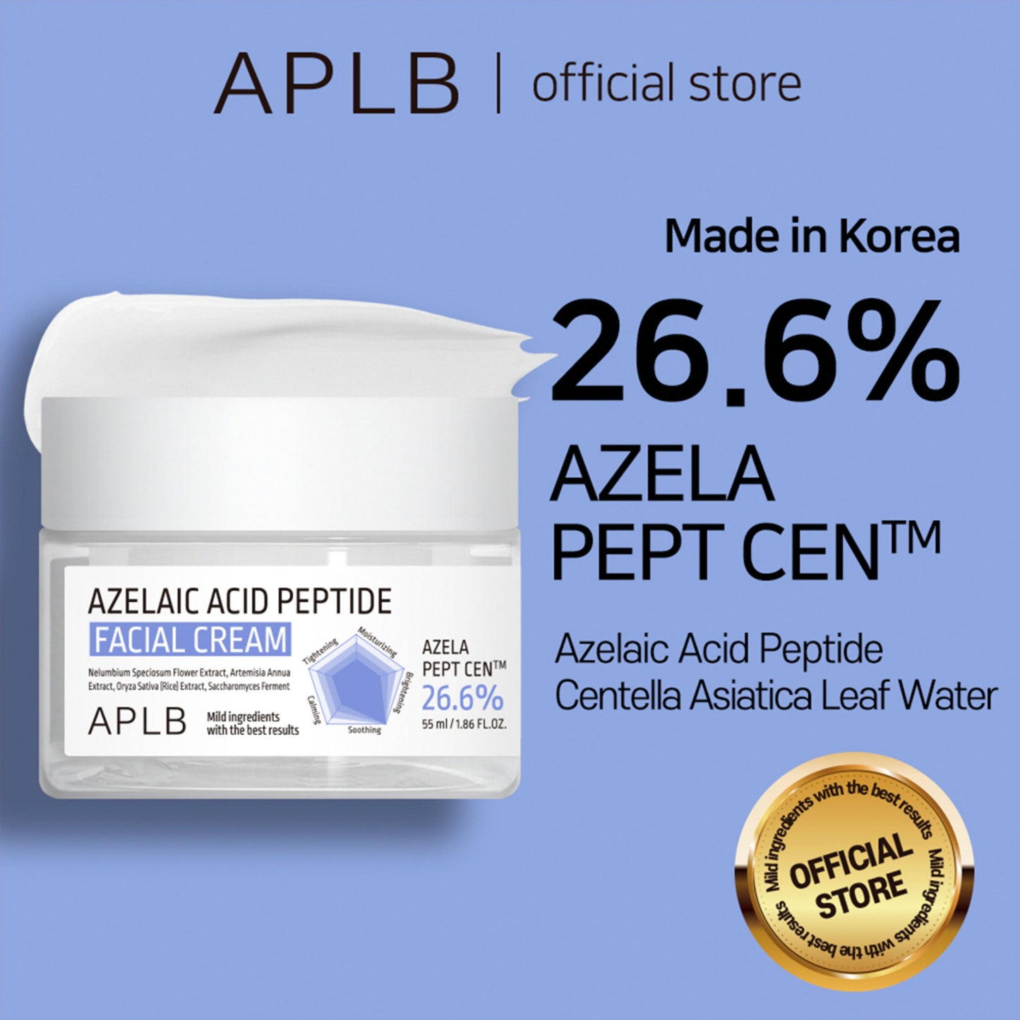 APLB Azelaic Acid Peptide Facial Cream