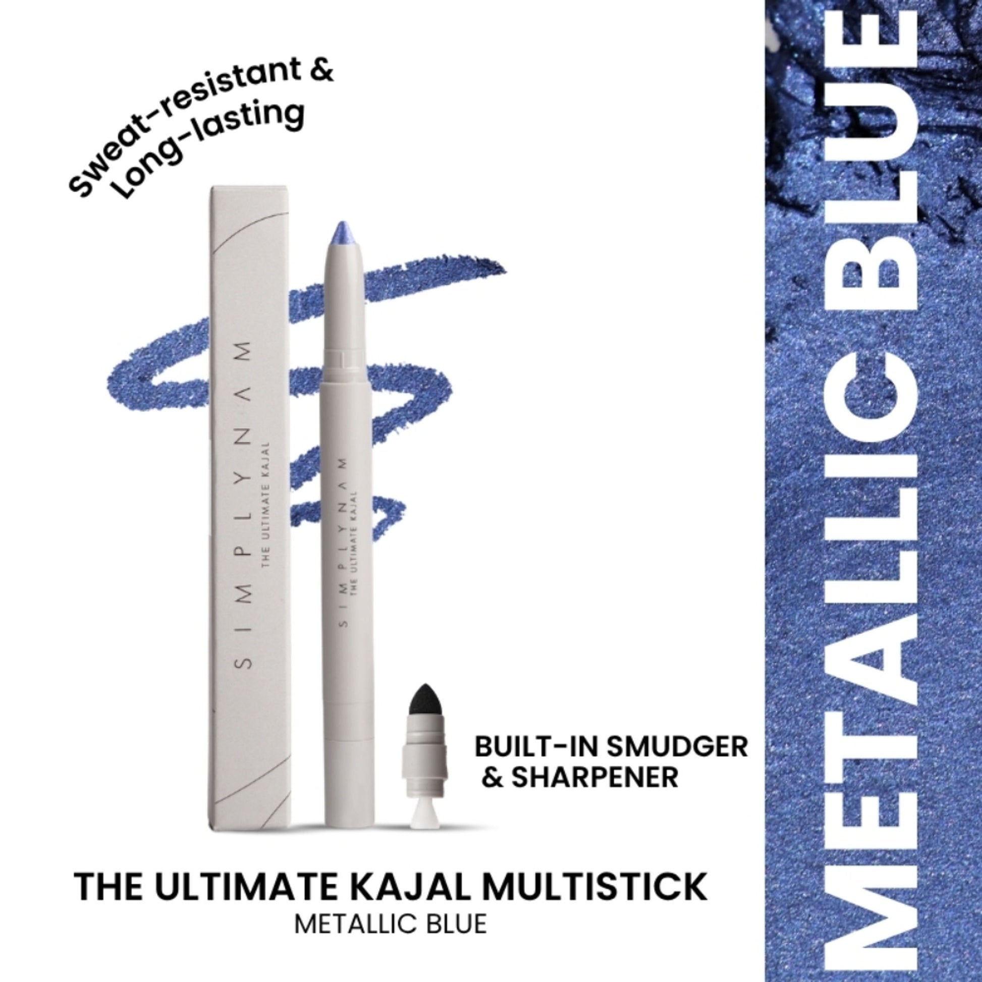 The Ultimate Kajal Multistick - Metallic Blue