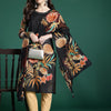 Dhiyona IE Women Floral Printed Pure Cotton Kurta with Trousers & With Dupatta