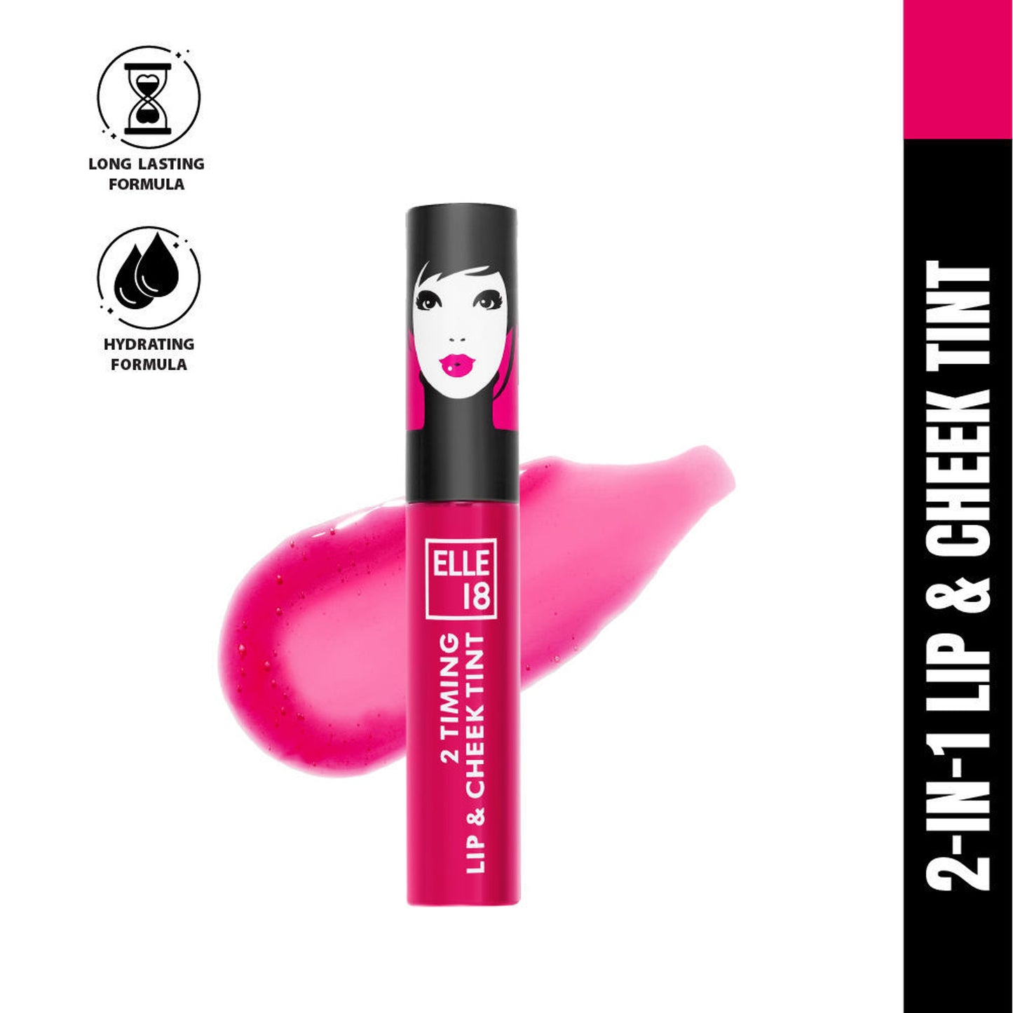 Elle 18 2 Timing Lip & Cheek Tint - Candy Floss