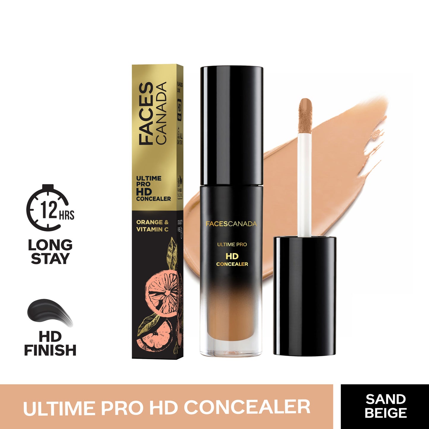 Faces Canada Ultimepro HD Concealer - Sand Beige 01