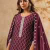 Dhiyona IE Women Ethnic Motifs Embroidered Regular Sequinned Kurta with Trousers & Dupatta