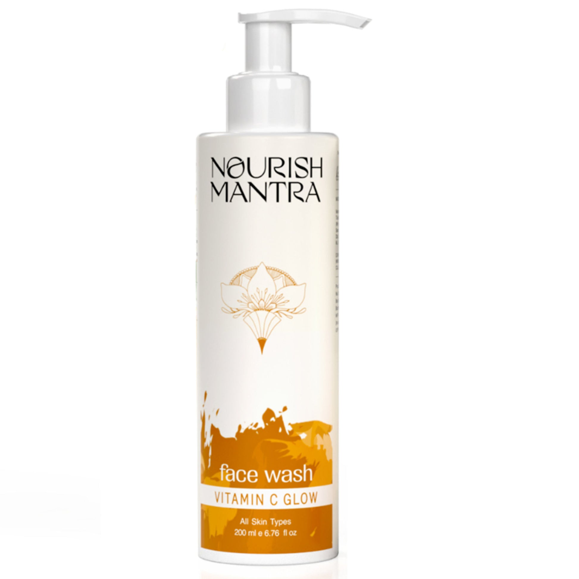 Nourish Mantra Vitamin C Glow Face Wash for Bright & Glowing Skin
