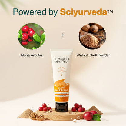 Nourish Mantra Glow Face Scrub