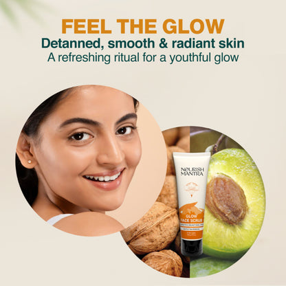 Nourish Mantra Glow Face Scrub