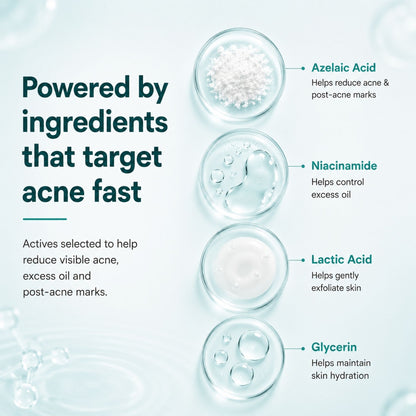 Dermafique Acne Spot Corrector - Clinically Tested to Reduce Acne Severity