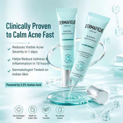 Dermafique Acne Spot Corrector - Clinically Tested to Reduce Acne Severity
