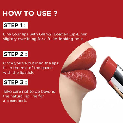 GLAM21 Ultra Velvet Lipstick - Red Wine 8