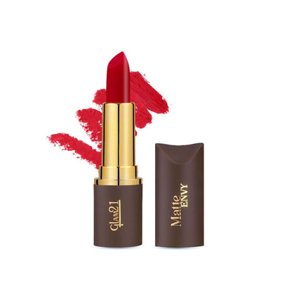 GLAM21 Matte Envy Lipstick - Warm Red