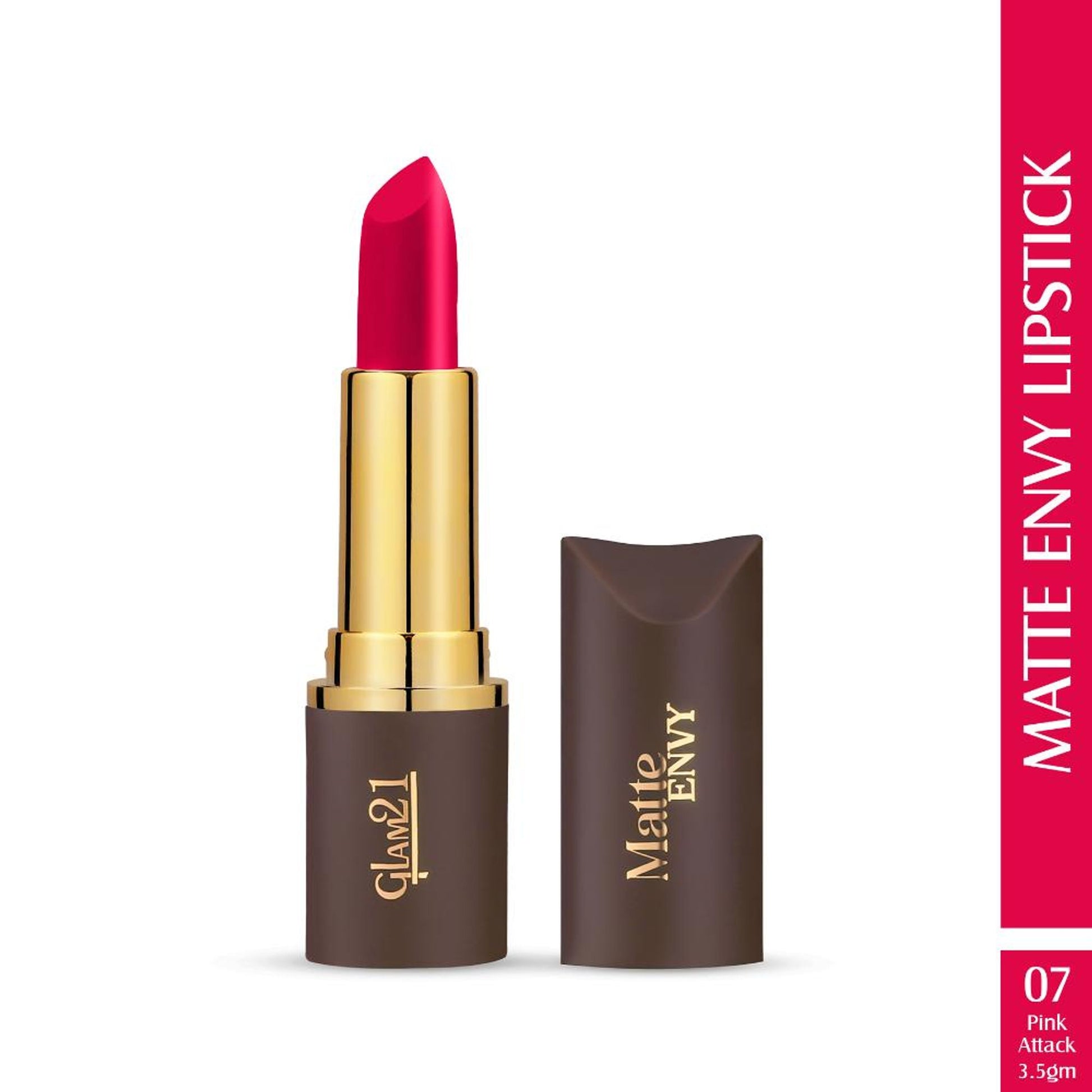 GLAM21 Matte Envy Lipstick - Pink Attack