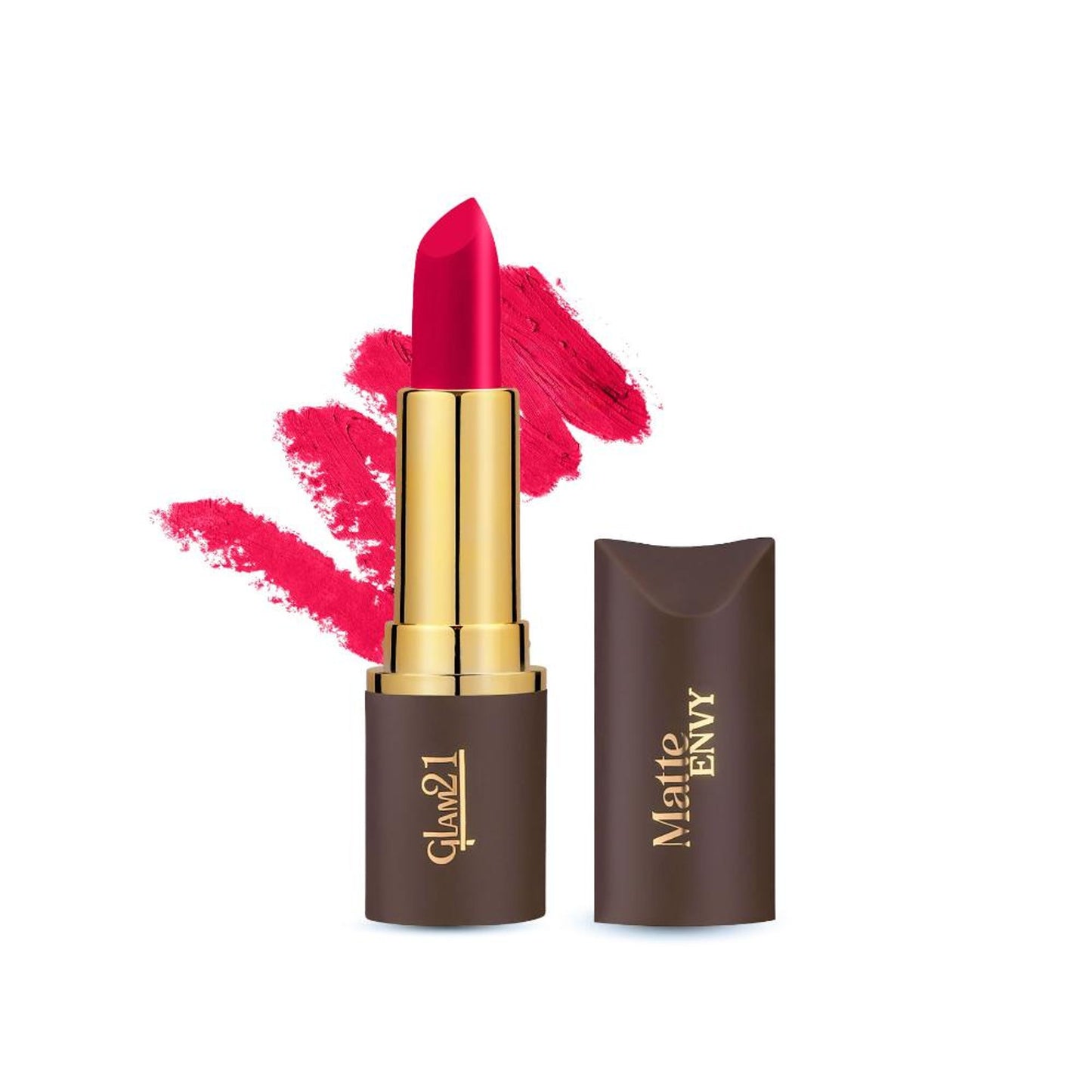 GLAM21 Matte Envy Lipstick - Pink Attack