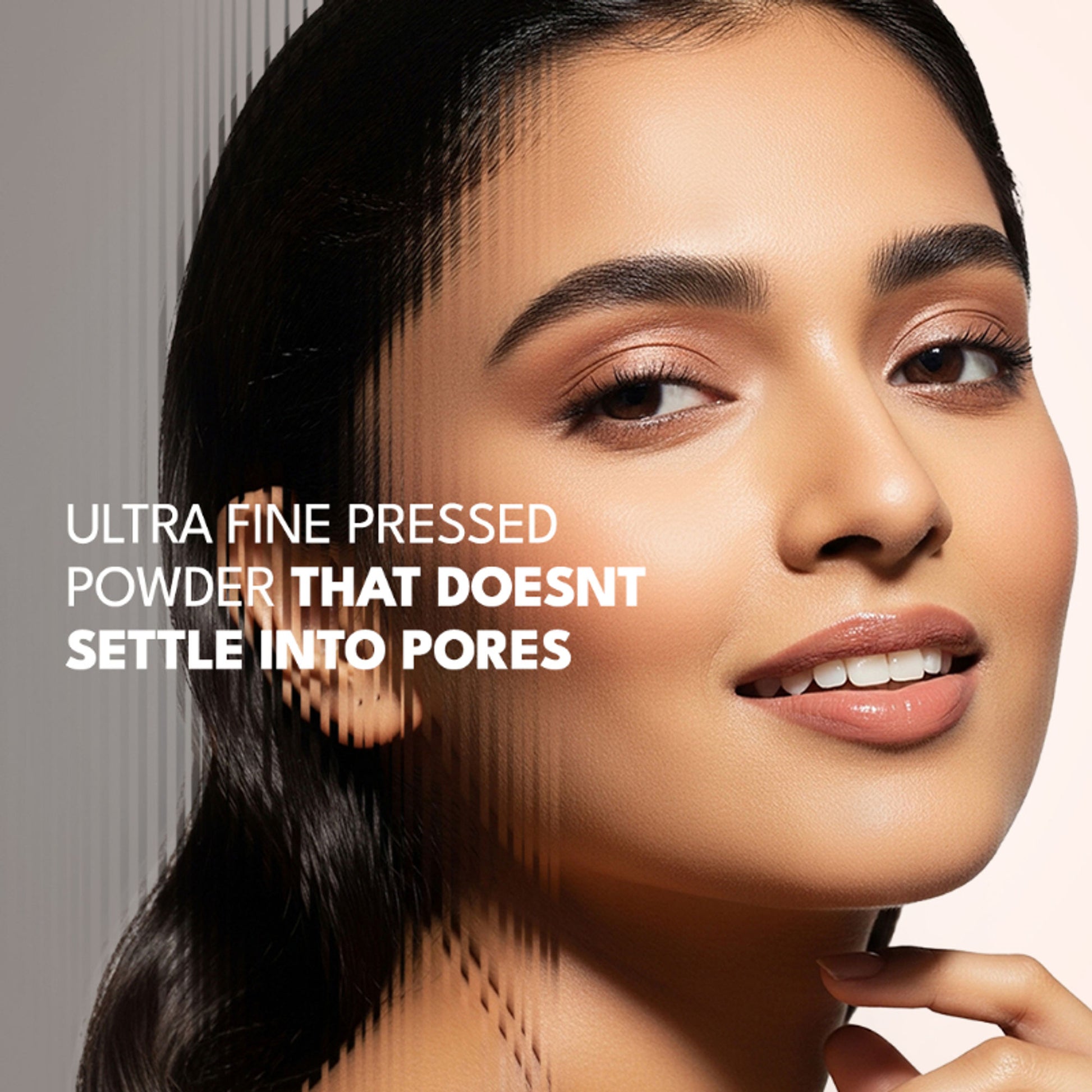 Flicka Cover To Conquer Velvet Matte Compact Powder Lightweight Formula Matte Finish - Coffee